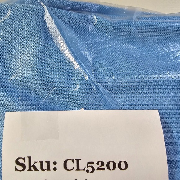 Vineyard Vines Performance Polo Mens Size Large Light‎ Blue Golf Casual Summer - Picture 10 of 10